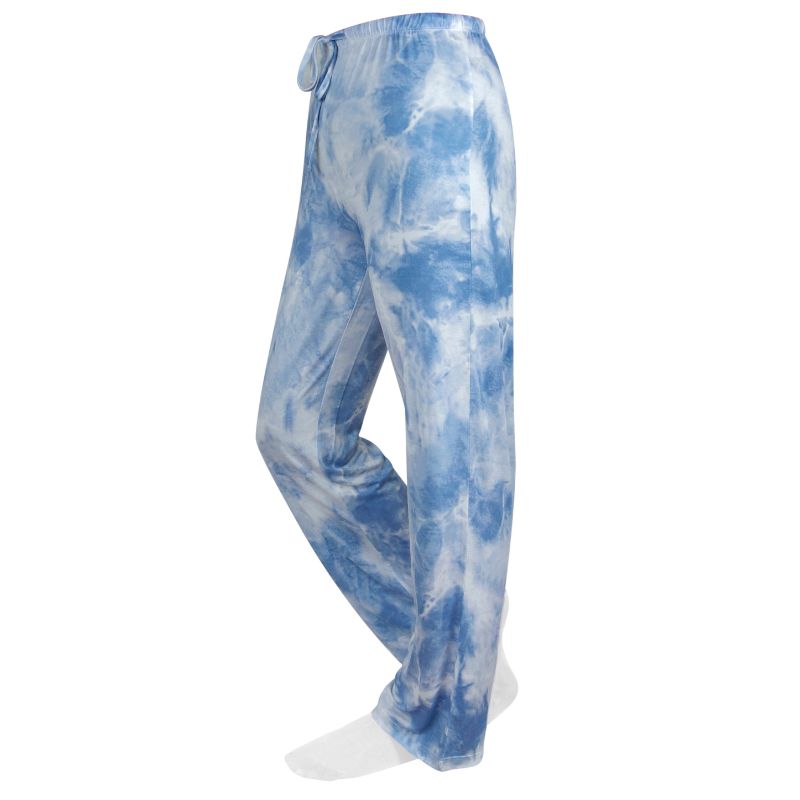 Blue Tie Dye Lounge Pants